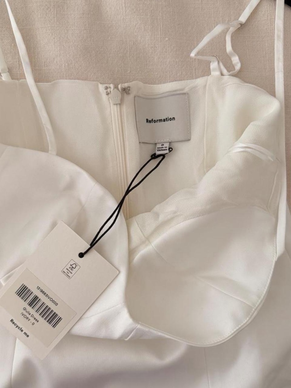 Reformation Ivory Giulia Dress - Picture 5 of 5